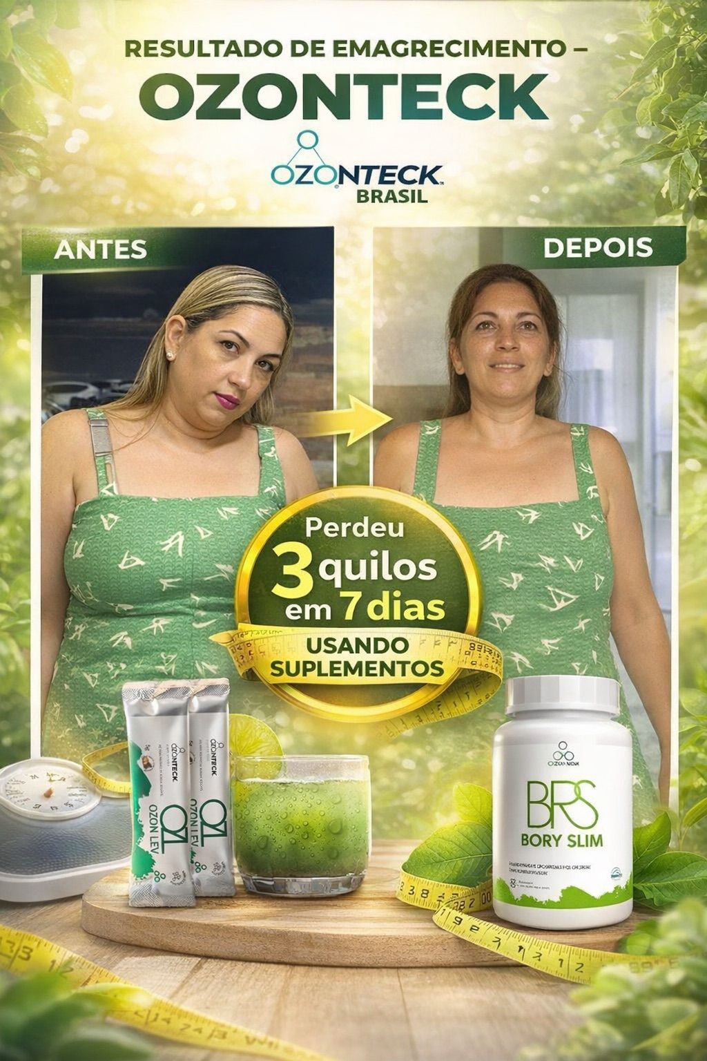 Antes e depois cliente 3